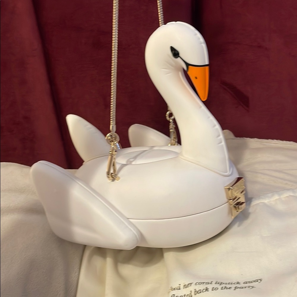 Kate Spade White Swan Bag - Picture 11 of 11